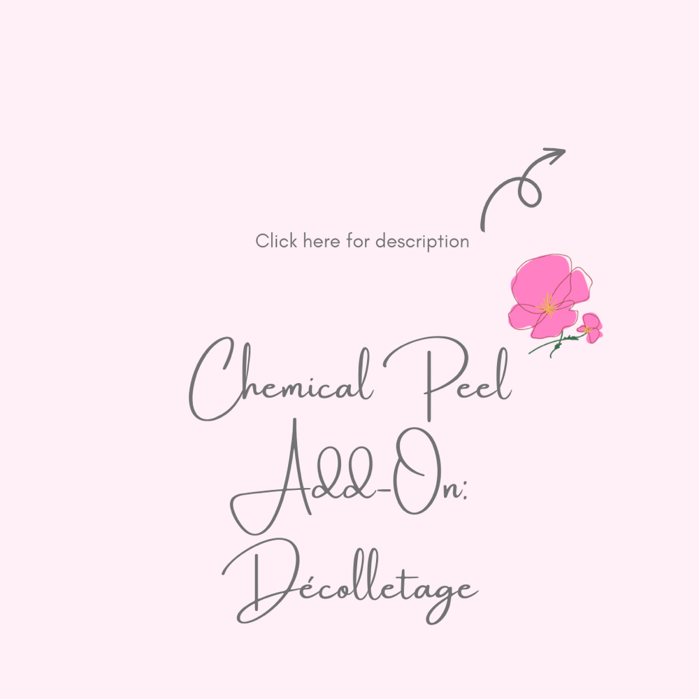Chemical Peel Add-on: Décolletage