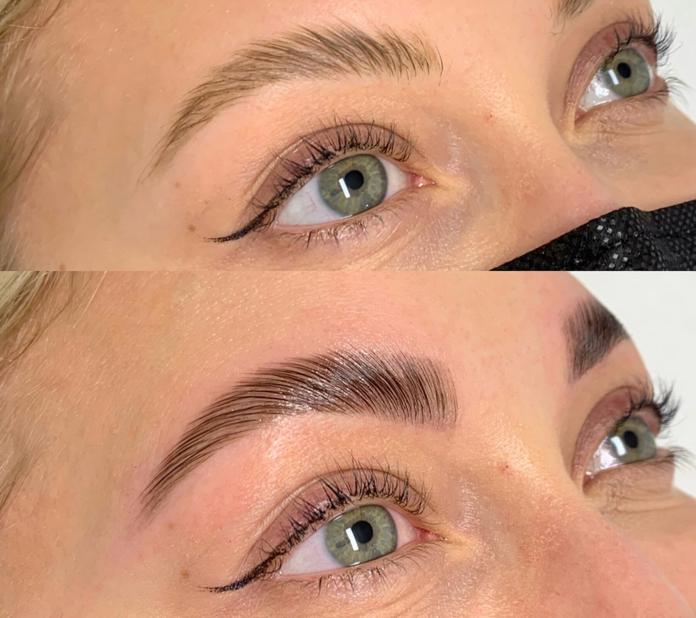 Eyebrow Lamination + Tint