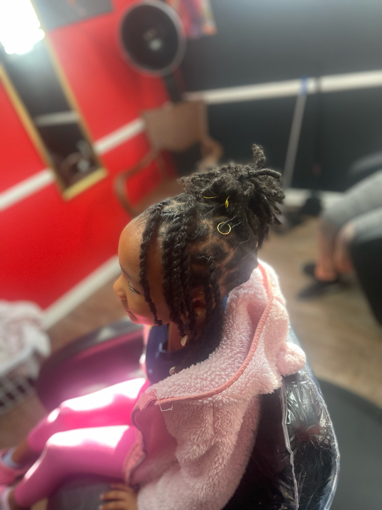 Kids Retwist & Style (Up To Age 11)