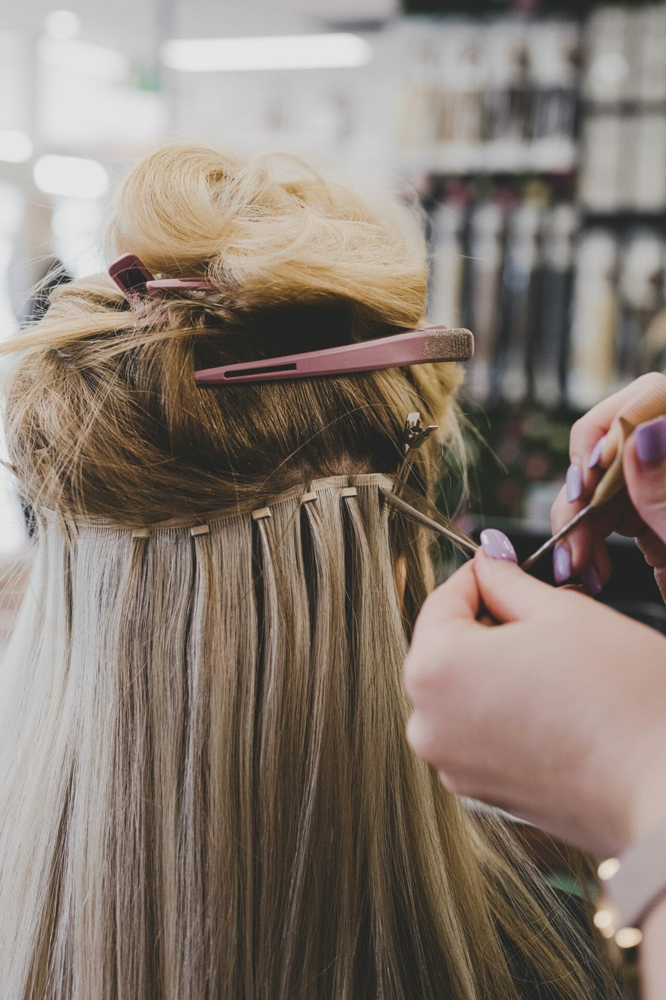 Beaded Weft Extensions