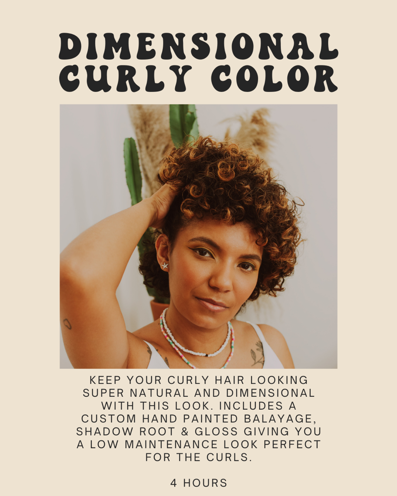 Dimensional Curly Color