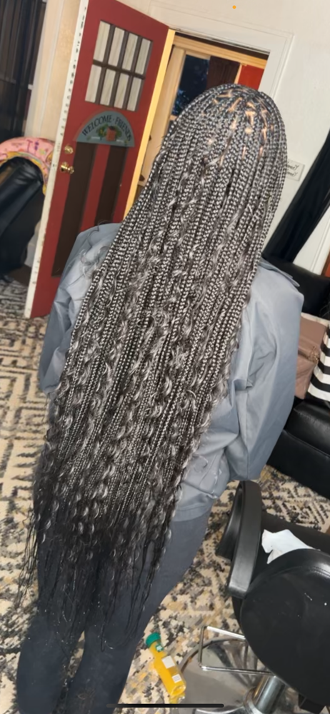 Small/ Medium Boho Knotless