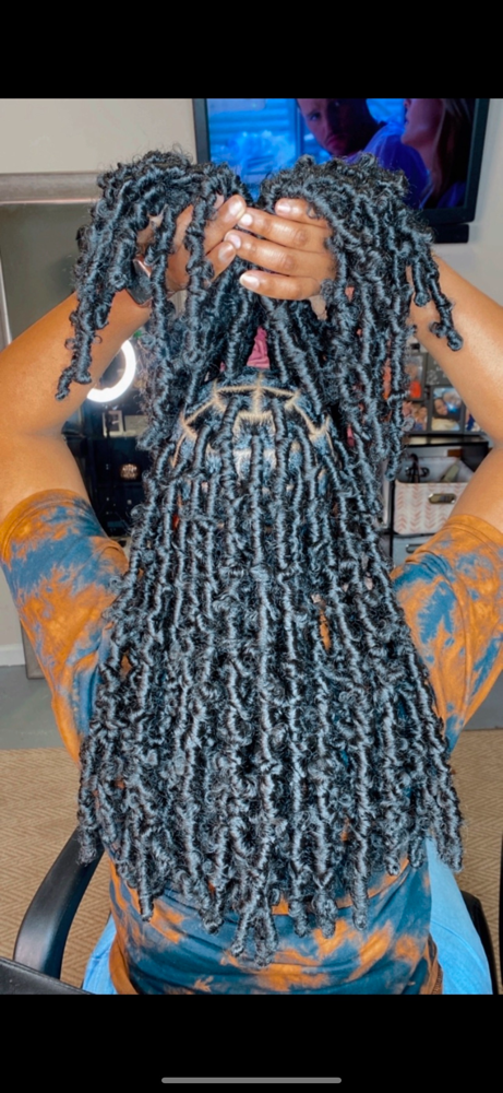 MID BACK BUTTERFLY LOCS at Callidora Luxe Beauty LLC in Madison, AL