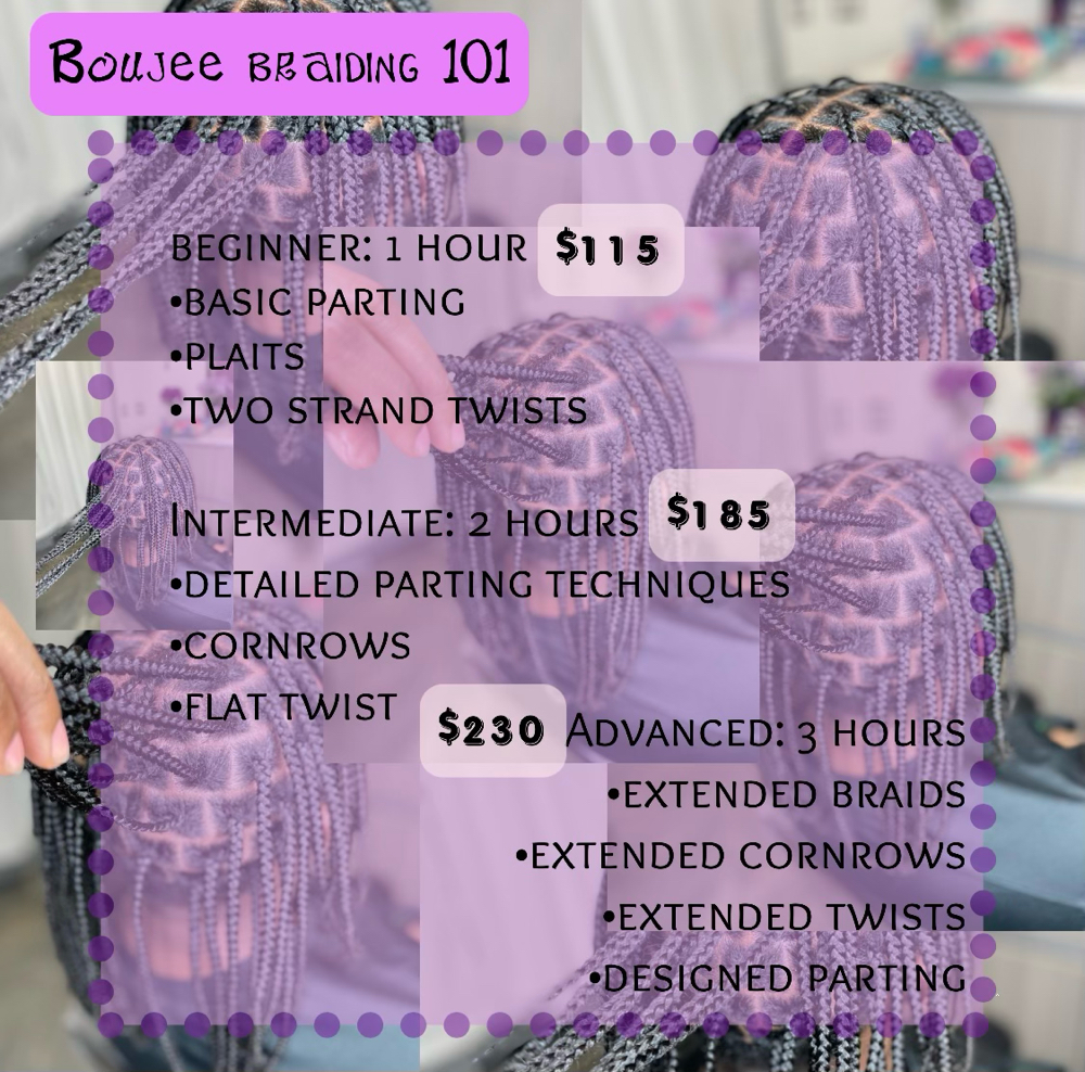 beginner braid class