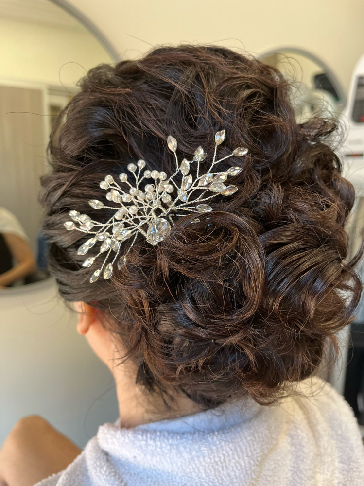 Bride Hairstyle  - Service In Salon