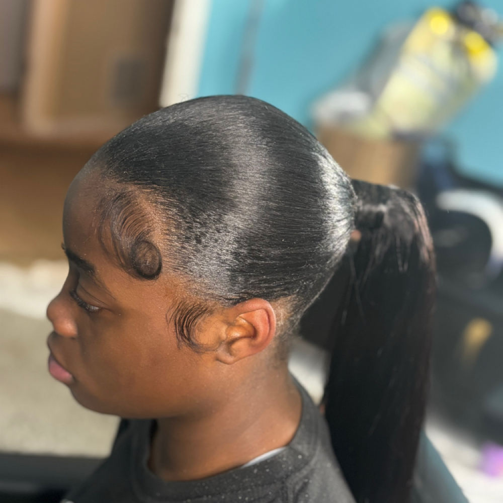 👉 Signature Sleek Ponytail at GlamSus LLC in Naperville, IL