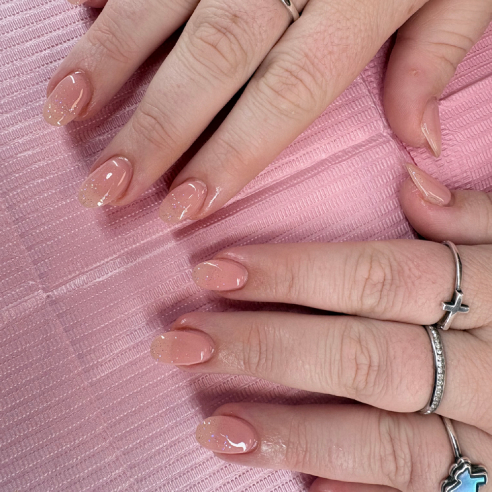 Full Set-Gel Nails at Saved by Nails Shop in Leon Valley, TX