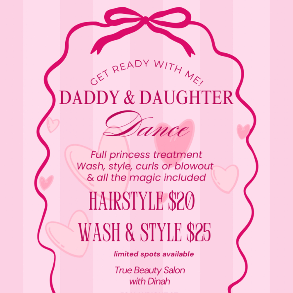 valentines dance hairstyle