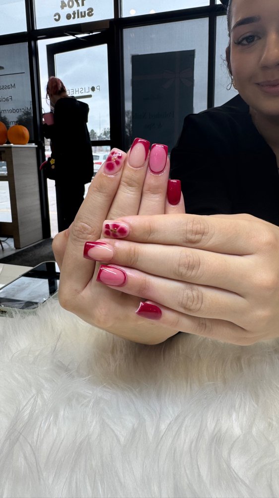 Short Acrylic fullset