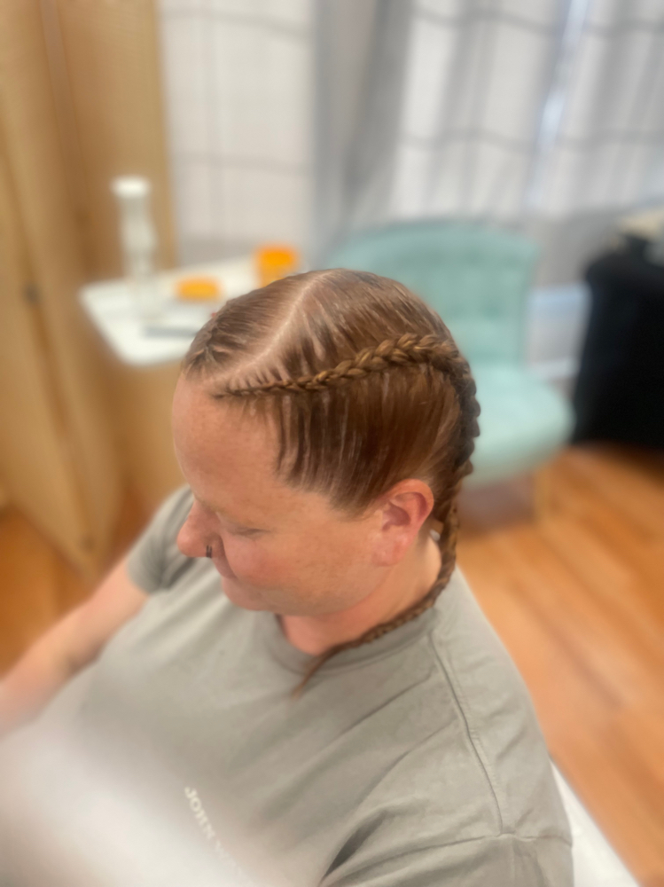 2 Basic French Braids