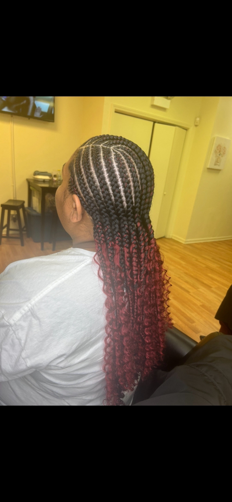 Stitch/ Feed-in & Butterfly Braids