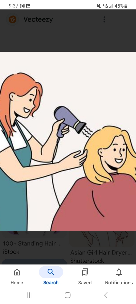 Womans Blow Dry