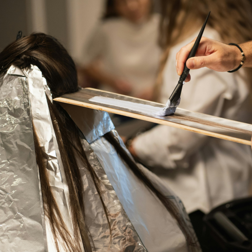 Partial Foil Highlights at Hair By Katelyn LLC in Leesburg, VA