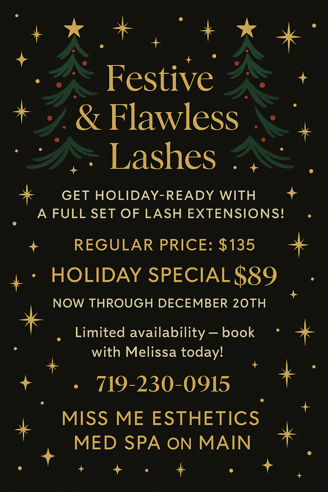 Festive & Flawless Lash Extentions