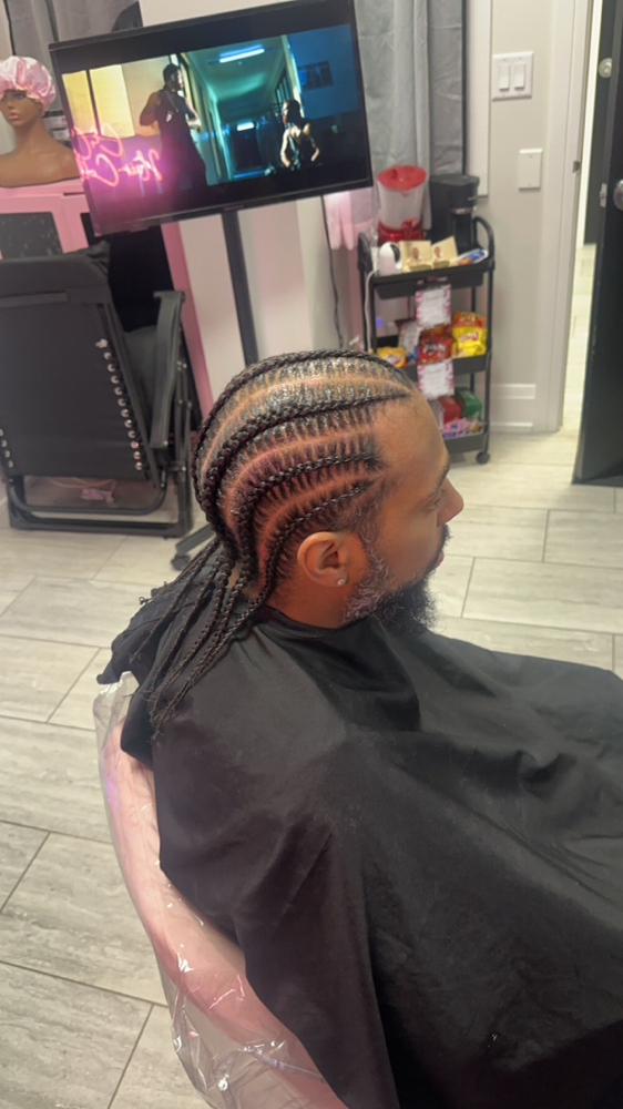 Men Braids at C&C Hair Collection in Palos Hills, IL