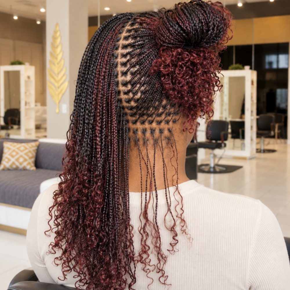 COILI MINI BRAIDS at Braids By Titi in Bowie, MD