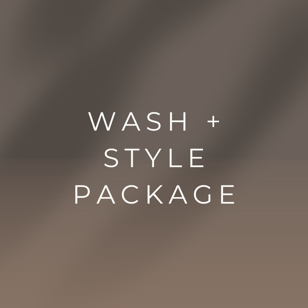 Wash + Style Only