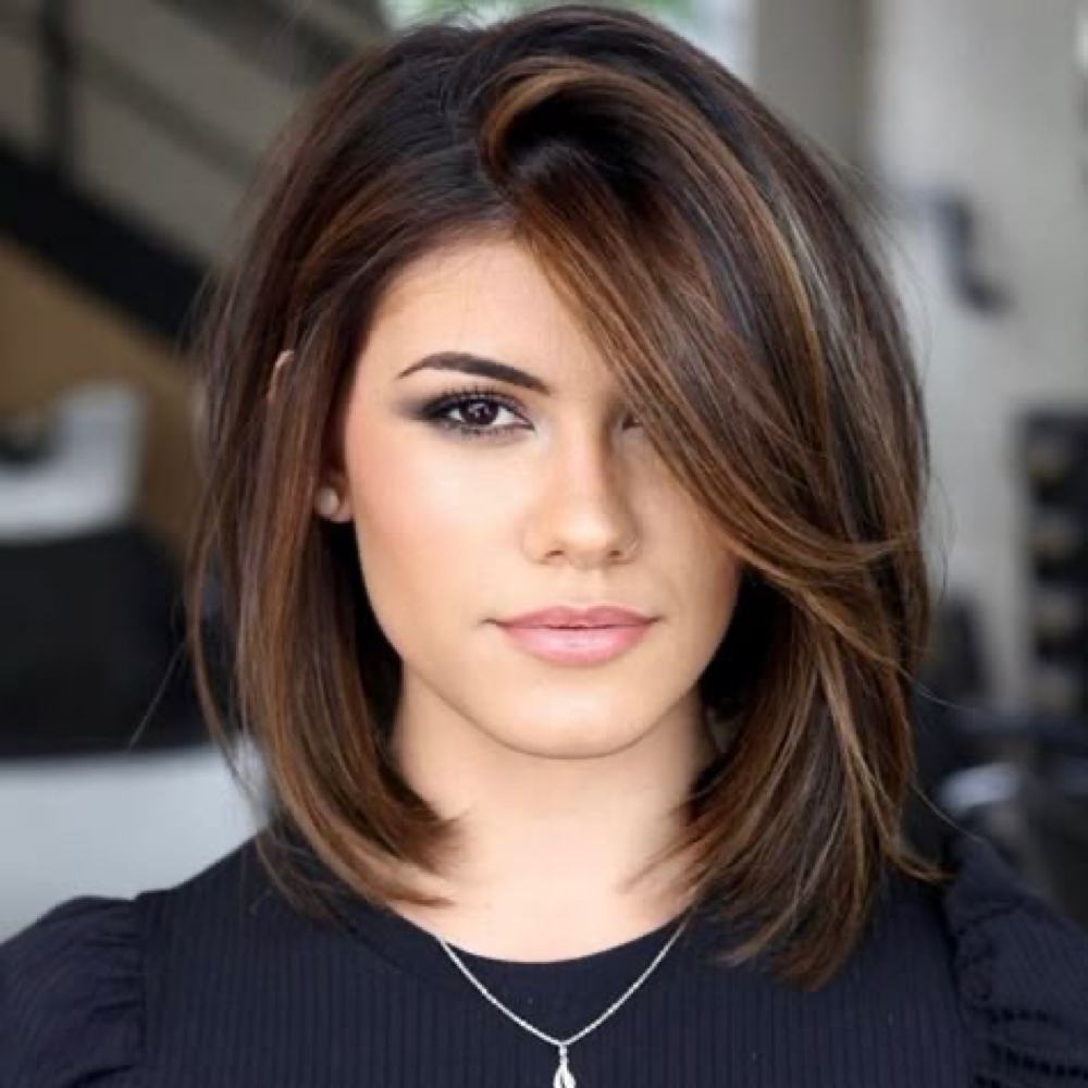 Woman Haircut Medium at Risher Hair Salon in Tyler, TX