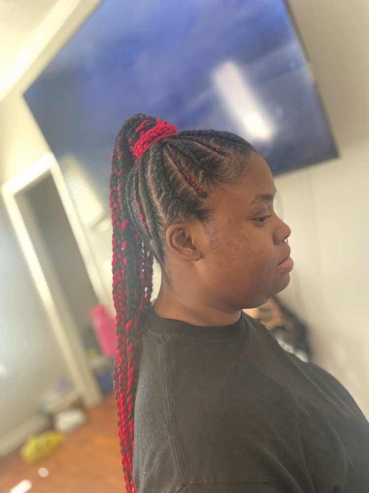 Braided Ponytail at Glow Up in Millington, TN