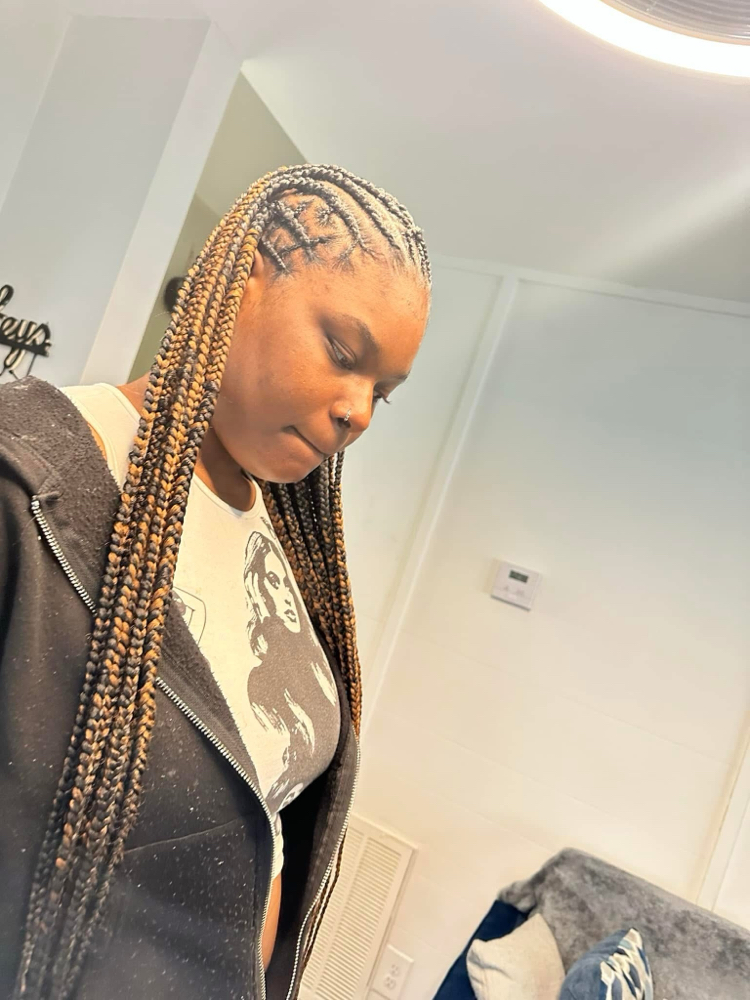 Regular Medium Fulani Braids