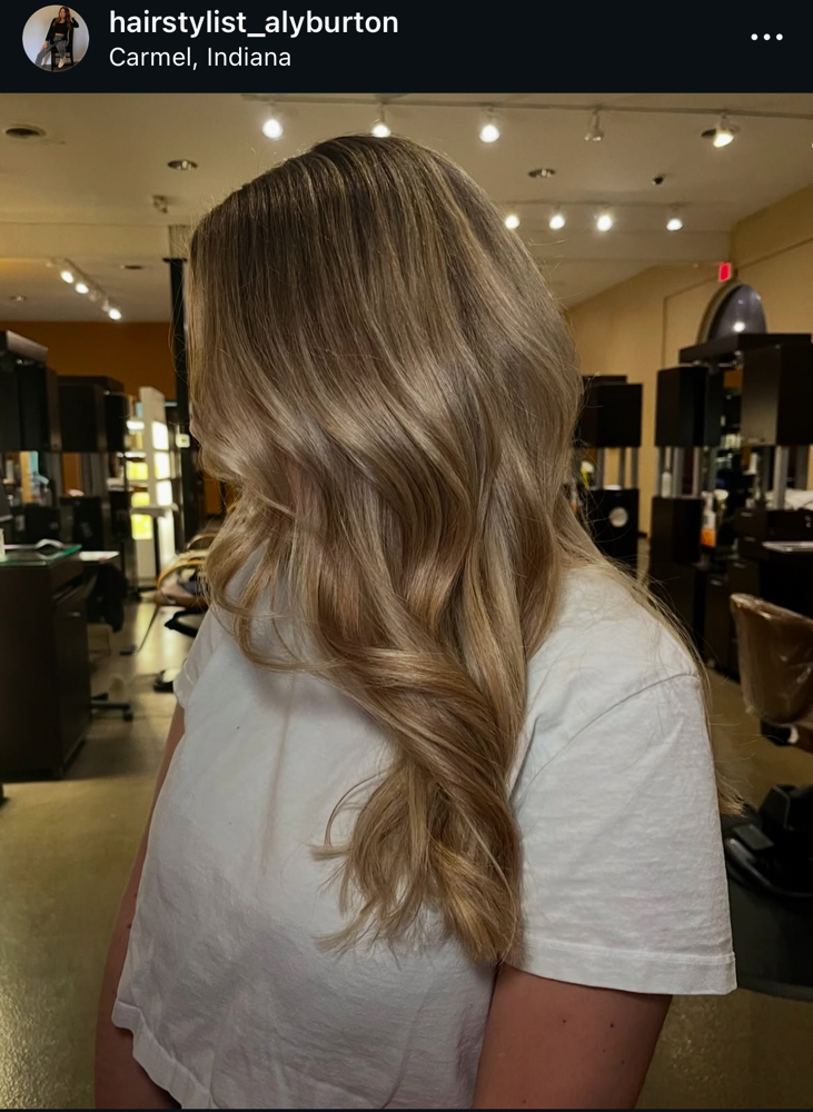 Full Highlight/balayage Refresh