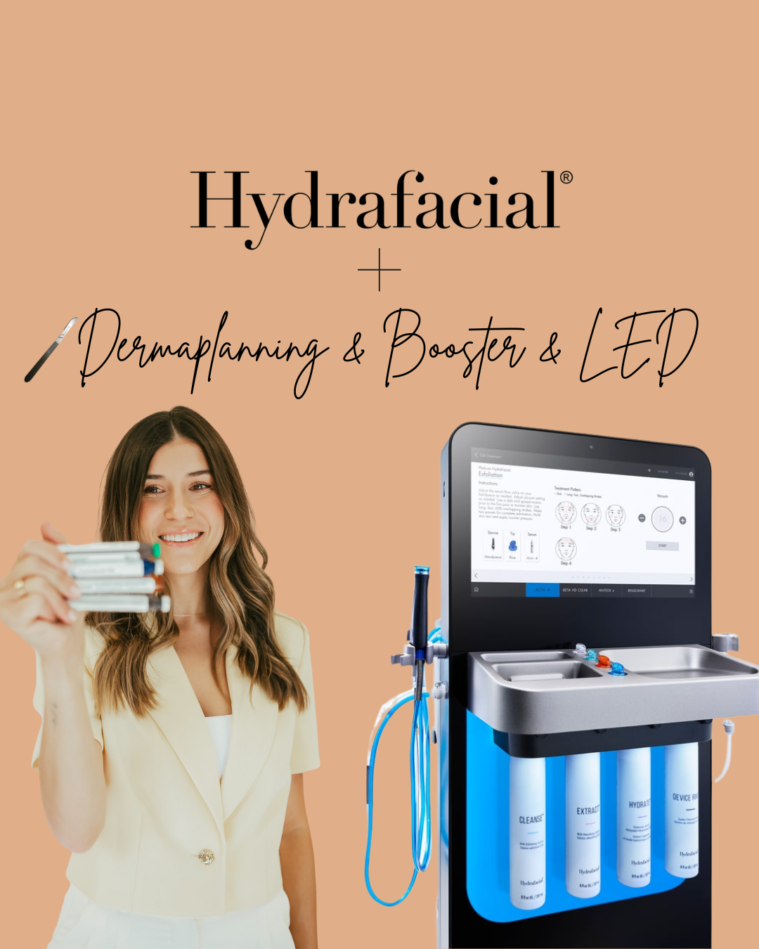 Platinum Hydrafacial +Dermaplaning