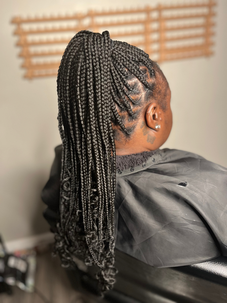 Small Knotless Braids