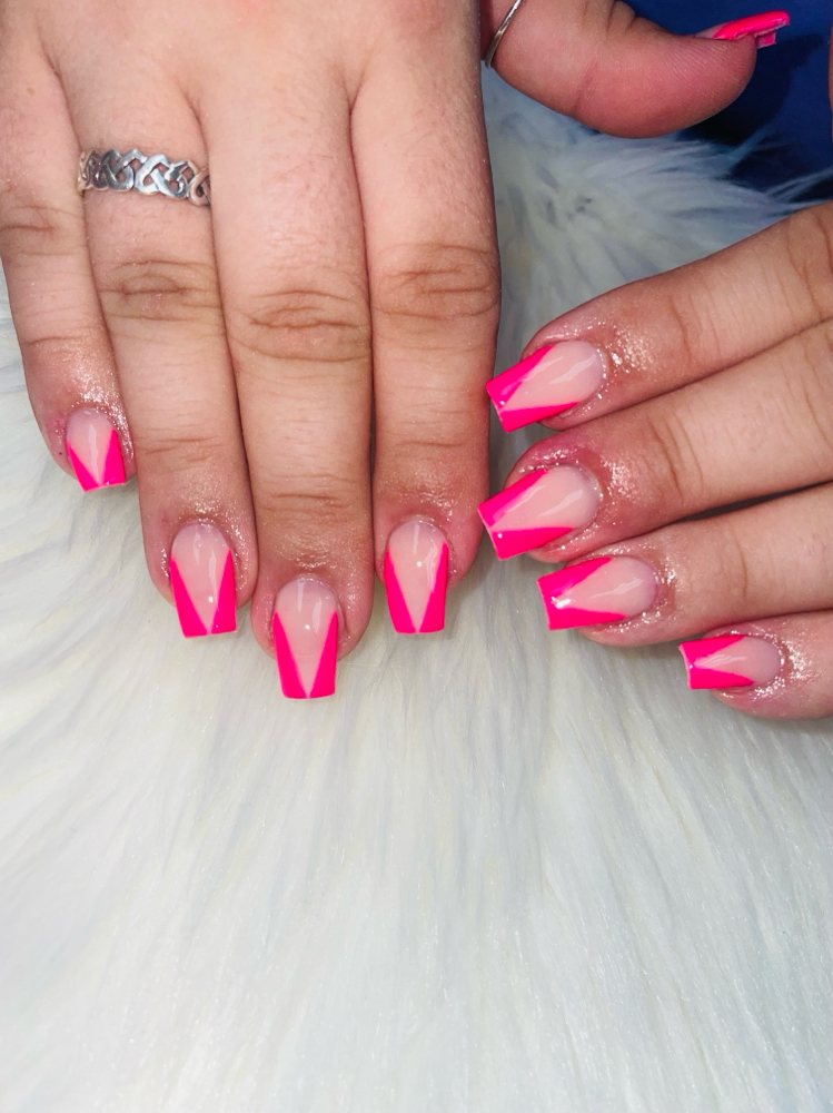 Full Set Acrylic Shorties Special