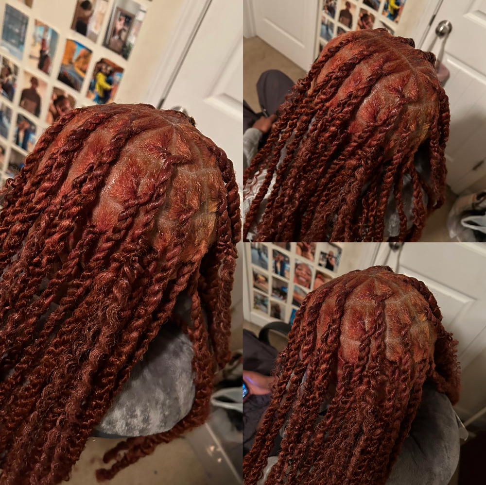 Invisible Locs at Braids By Samantha in Charlotte, NC