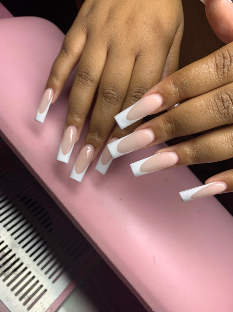 Acrylic Long Full Set (No Designs)