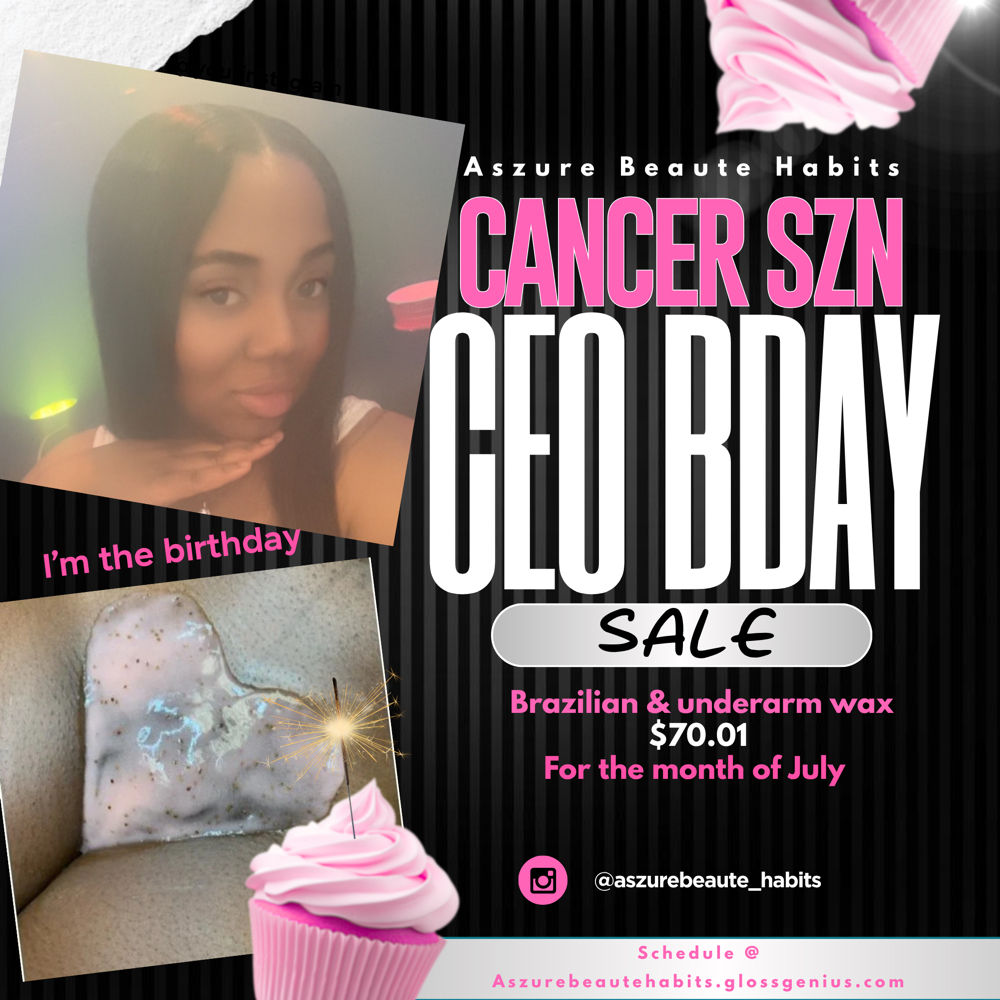 I’m The Birthday at Aszure Beaute Habits in Oak Park, IL
