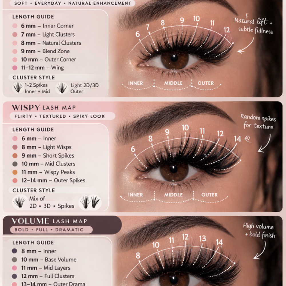 Lash Clusters at KlawMeKrazii  (Krysnailedit) in Jonesboro, GA