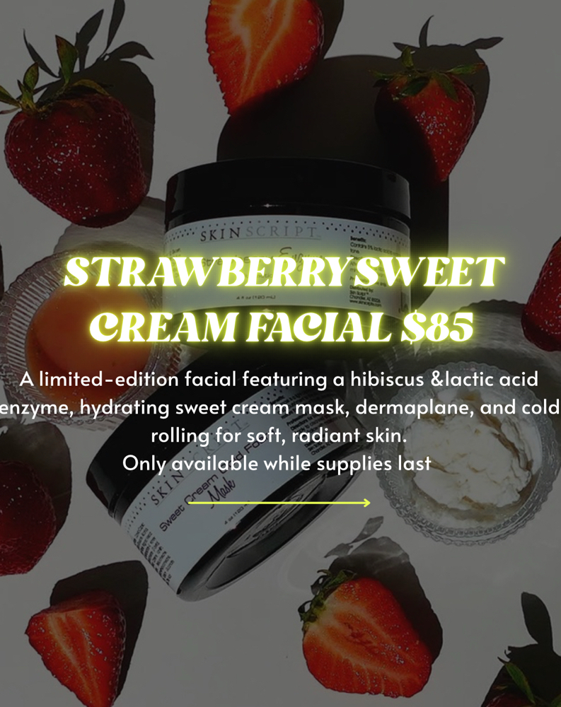 Strawberry Sweet Cream Facial