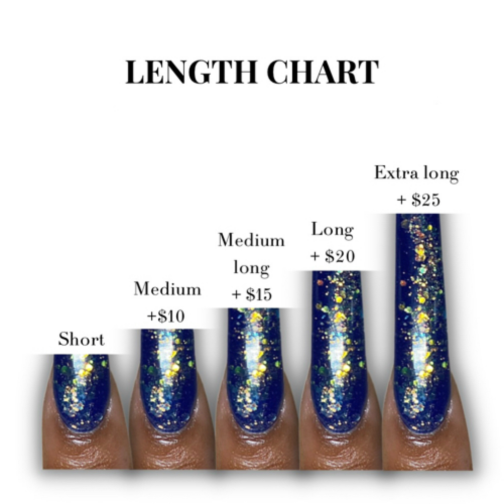 Length at Dolla Designz LLC in Norwich, CT