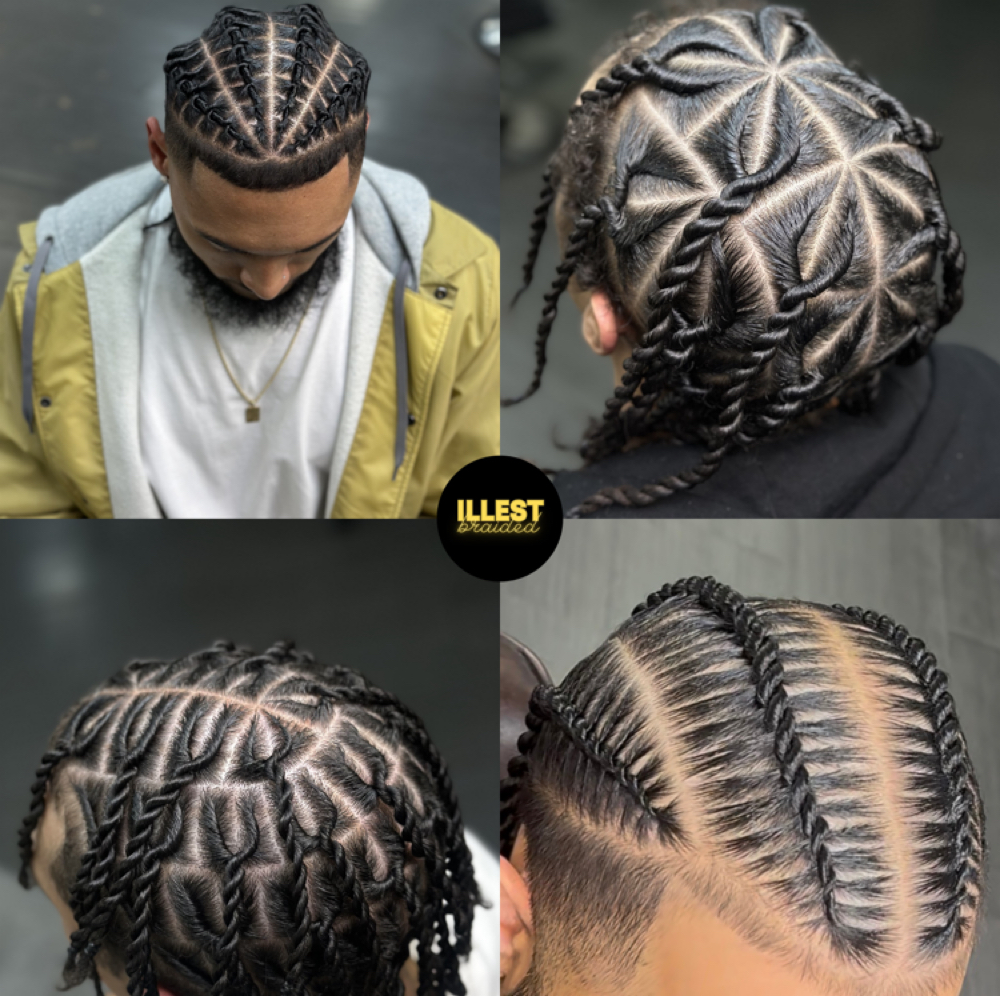 Twists 🔀 at illestbraided in Fresno, CA