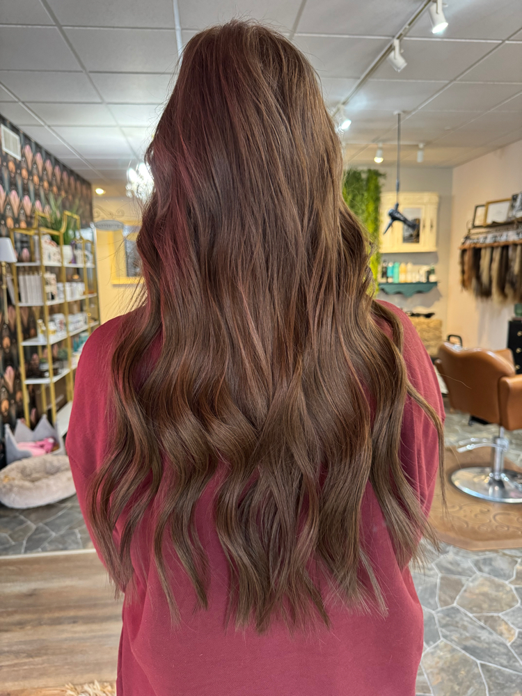 The Taped Weft Extensions (2 rows)