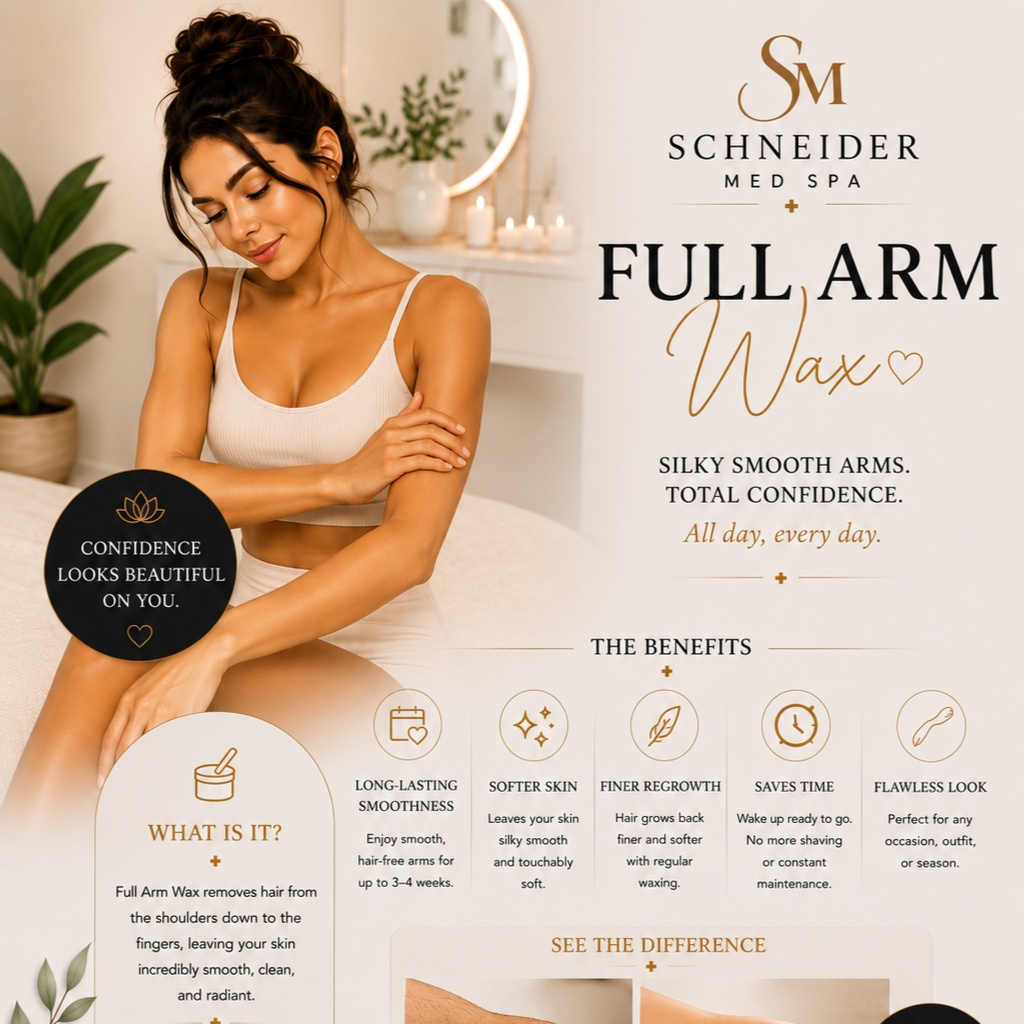 Full Arm Wax at Schneider Med Spa in Ocoee, FL