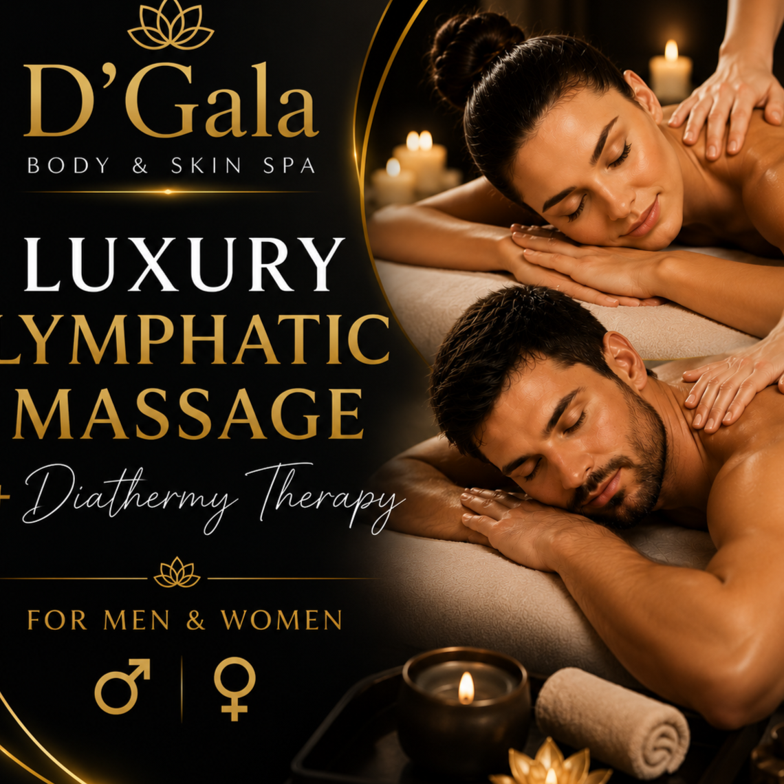 LUXURY DIATHERMY LYMPHATIC MASSAGE at D'Gala Spa in Phoenix, AZ