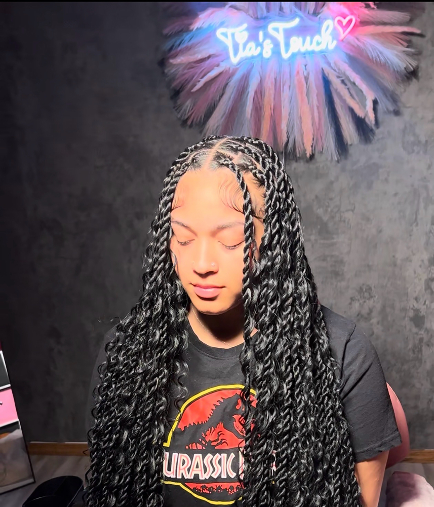 Passion/Senegalese Twist at Tia's Touch in urbana, IL