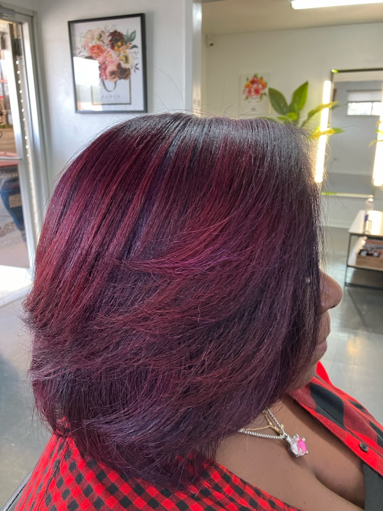 Hair Cut With Shears