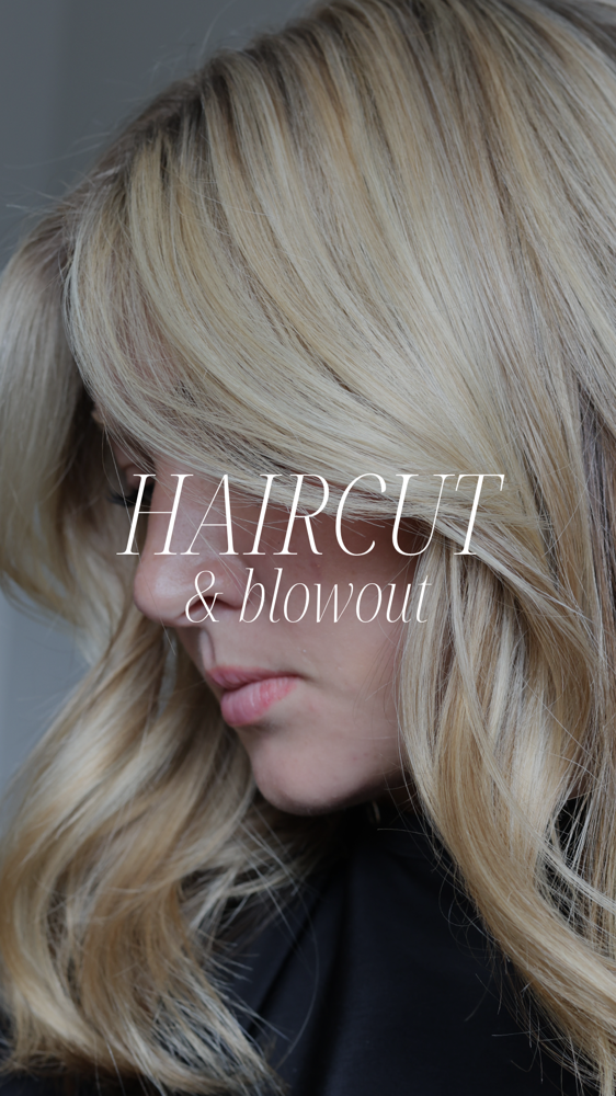 Women’s Haircut + Blowout at Morgan Cox in Greenville, SC