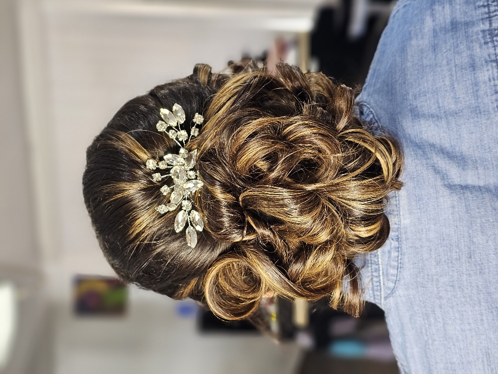 Up-do Hair Service at Glammed by Jose