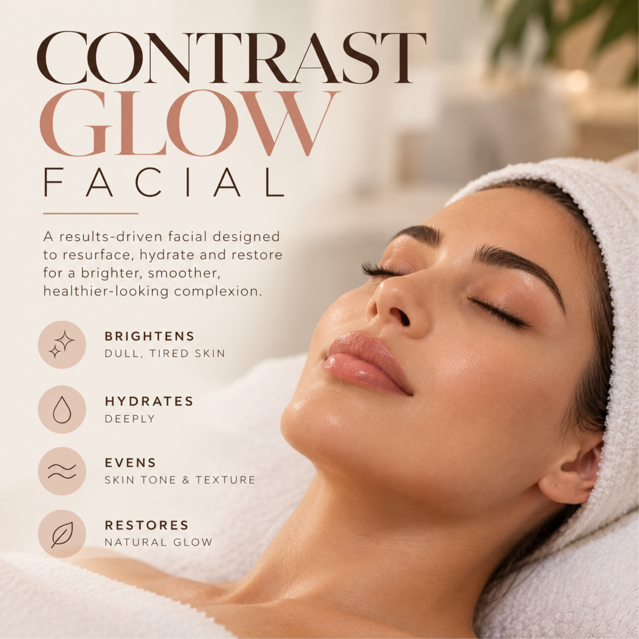 Contrast Glow Facial at Aesthetic Remedies Med Spa in Cottage Grove, MN
