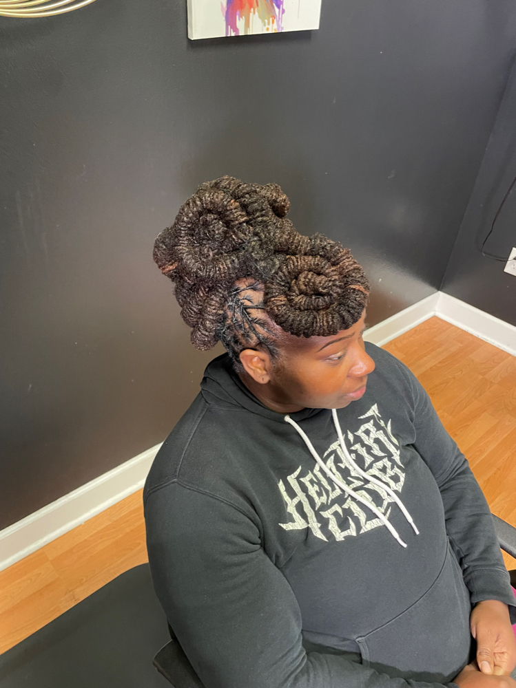 Loc Repair Retwist (Style Included)