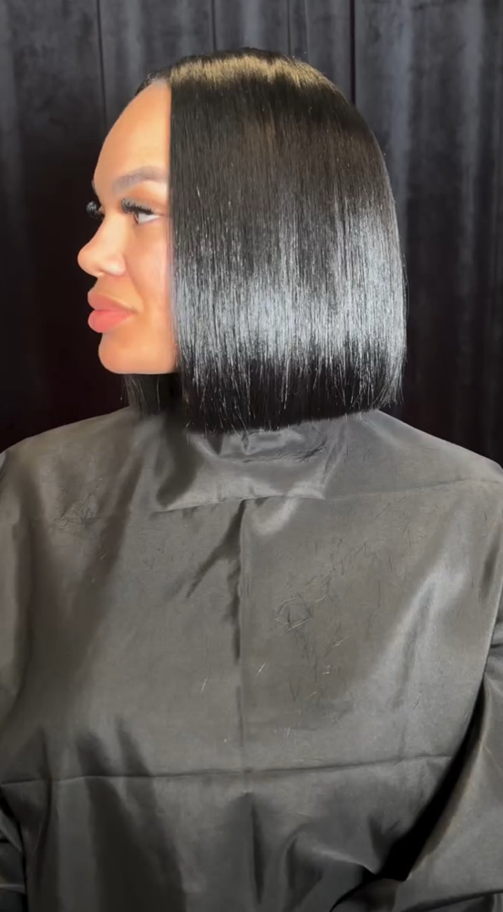 Quick Weave Bob at Hair By Jacoby B. in Richardson, TX