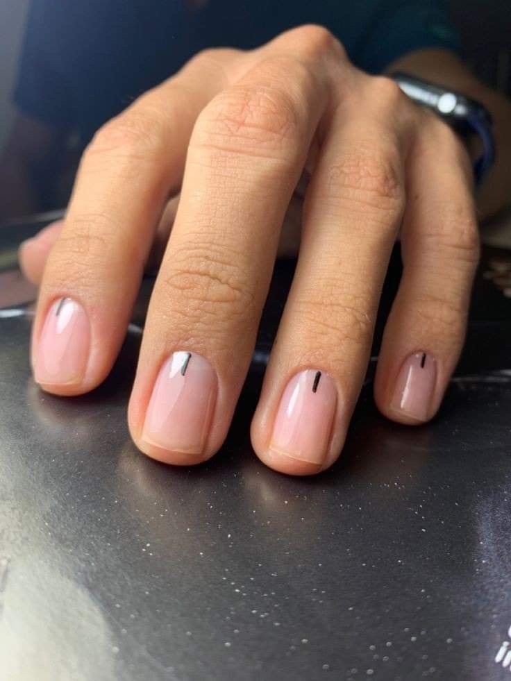 Manicure with gel polish