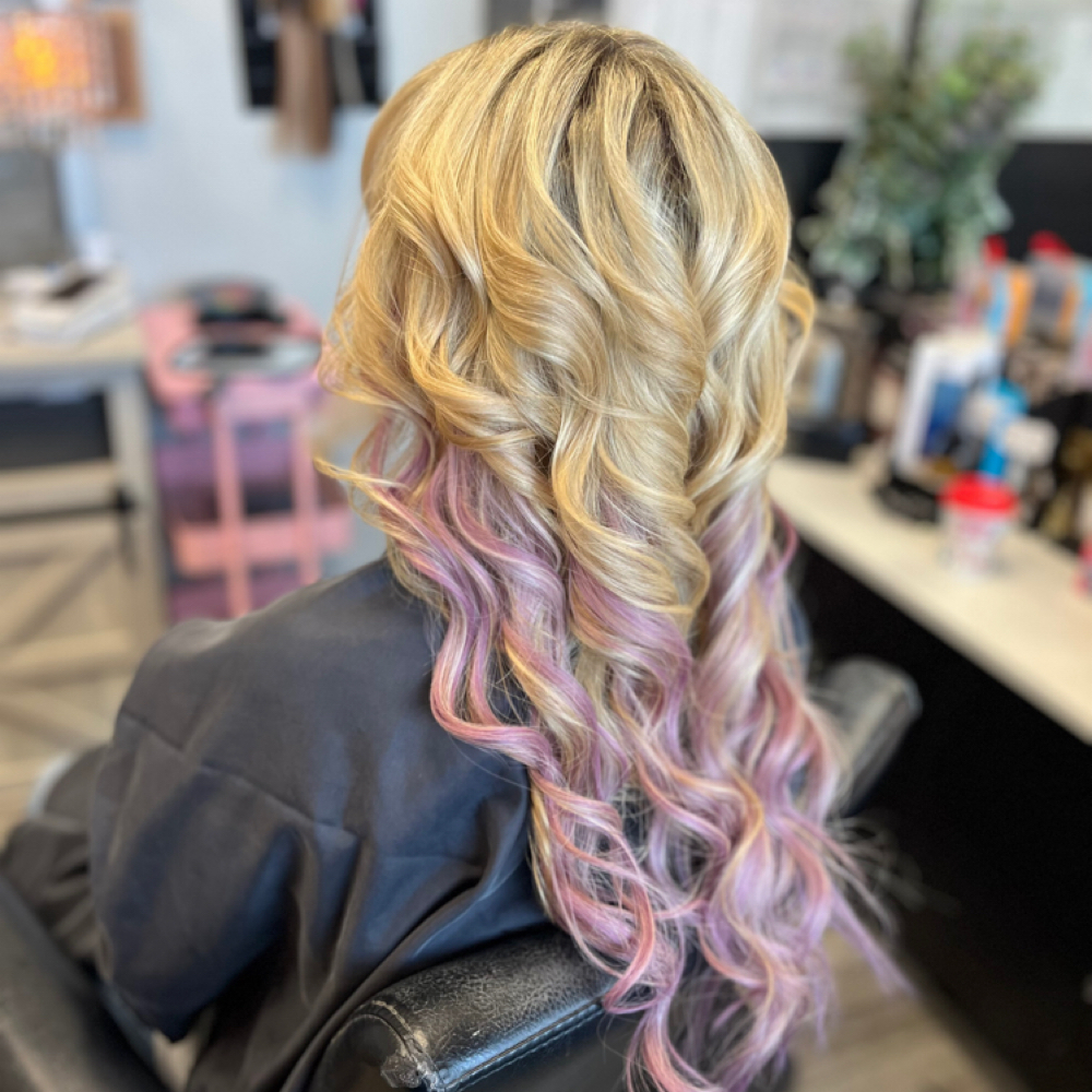 Hair Extension Two Rows at Her Beauty Salon & Boutique in Lees Summit, MO
