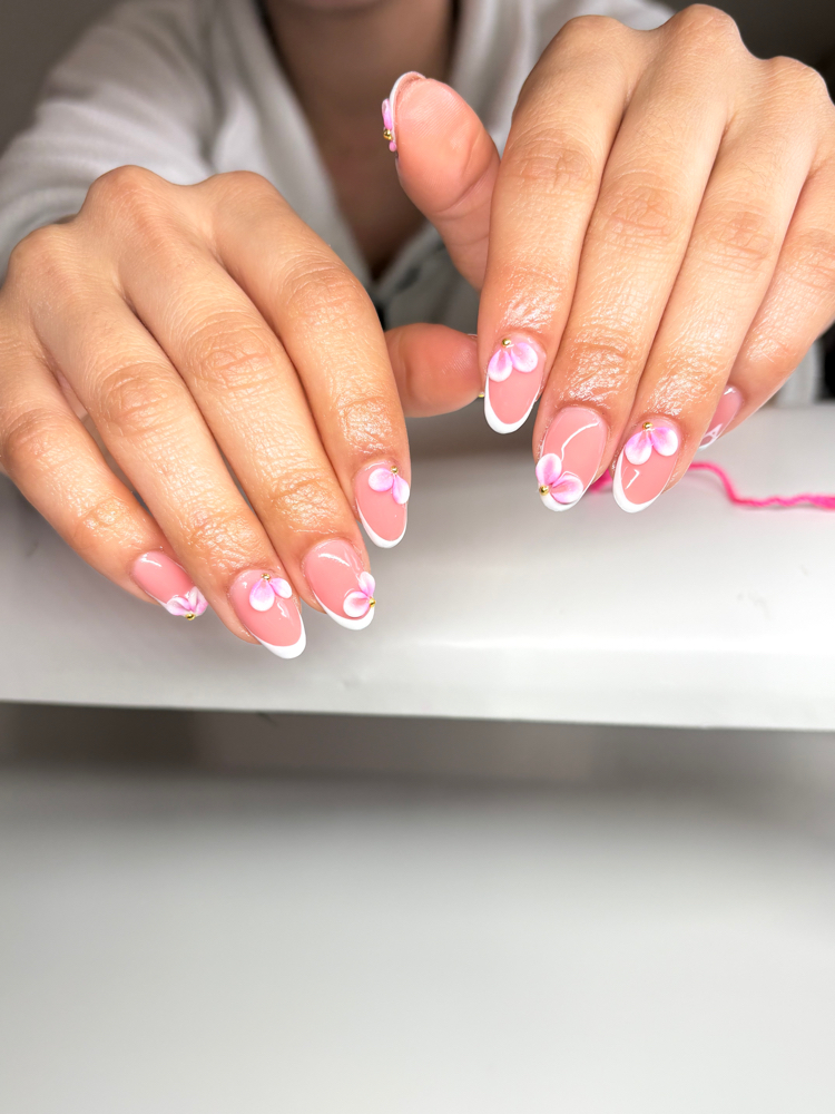 Builder Gel + dry Maicure at GlossMe Nails in Watford City, ND