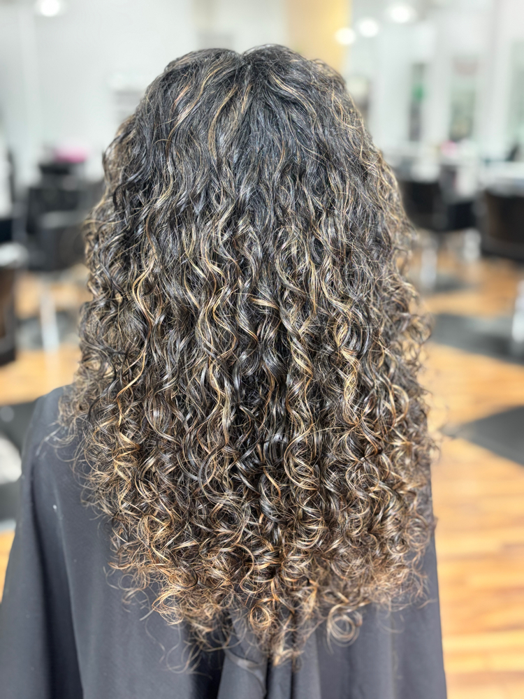 Curly Haircut On Dry Hair