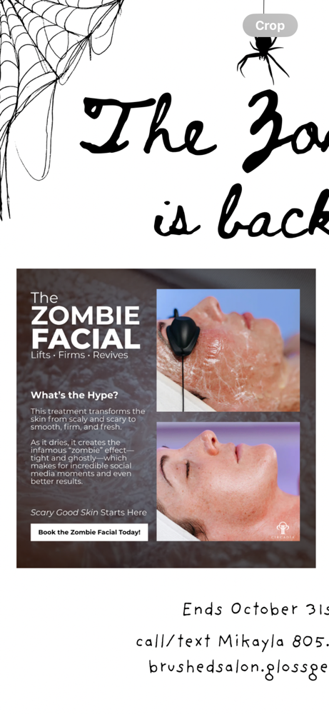 Zombie Facial (seasonal)